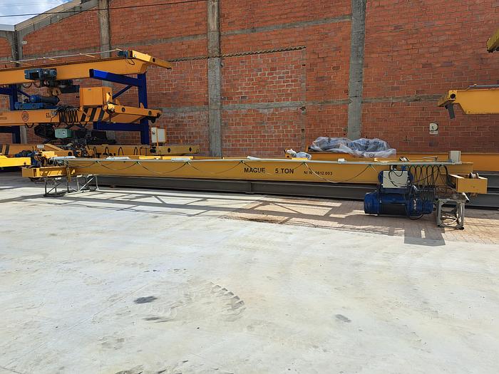 Used Ponte rolante de 5 ton 10 mt DEMAG