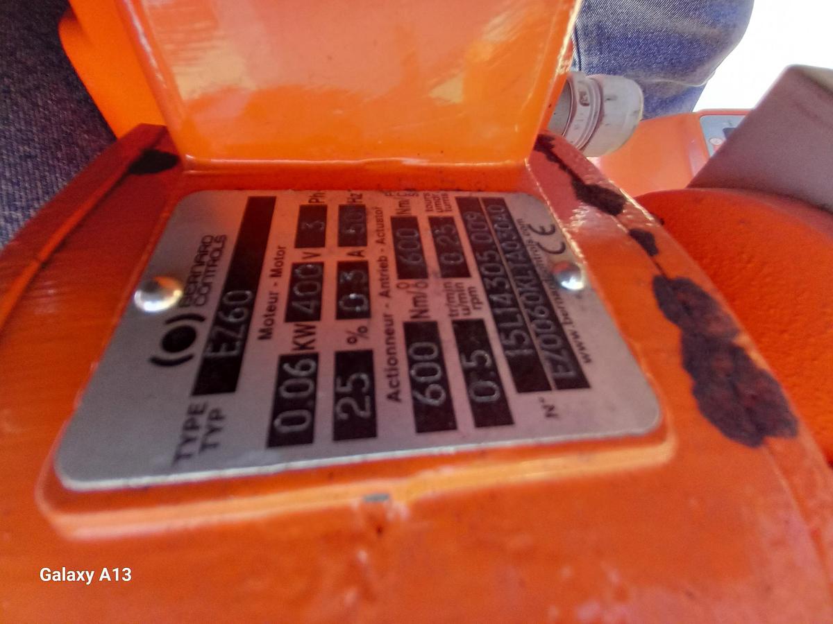 Used Válvula Borvol Bernard Controls