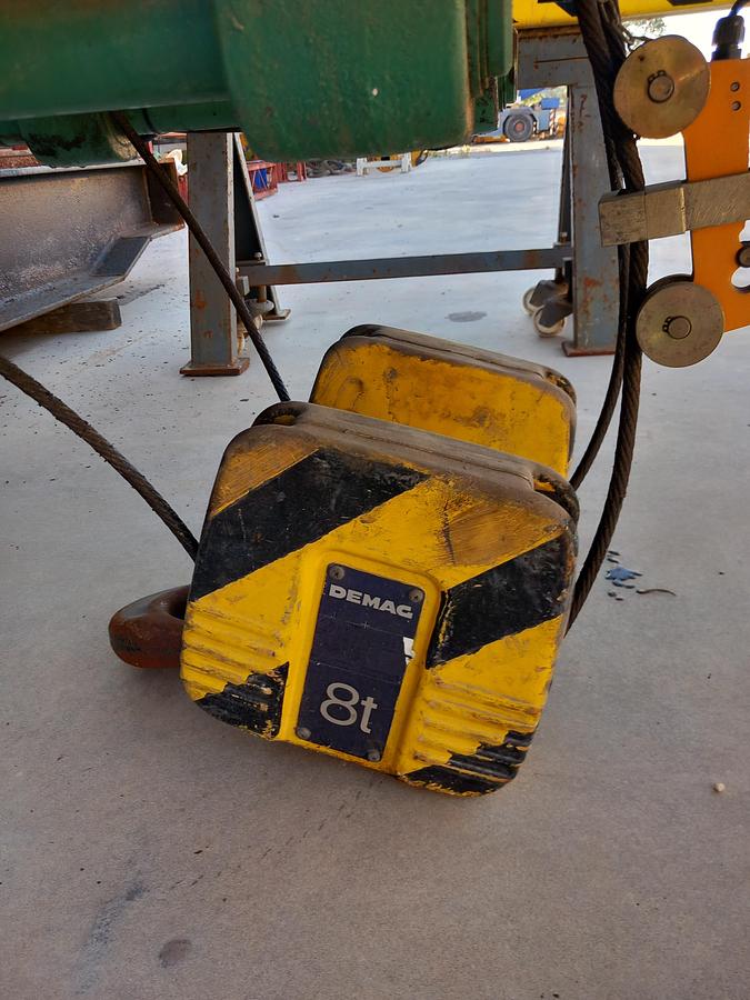 Used Ponte rolante TEGOPI 8 Tn
