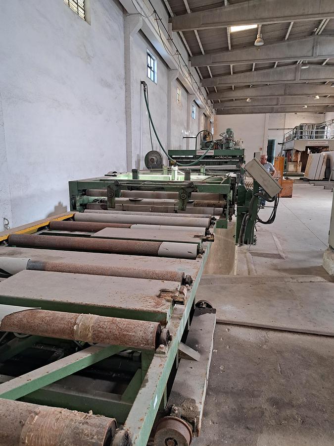 Used Linha de polimento de chapa BARSANTI MACHINE