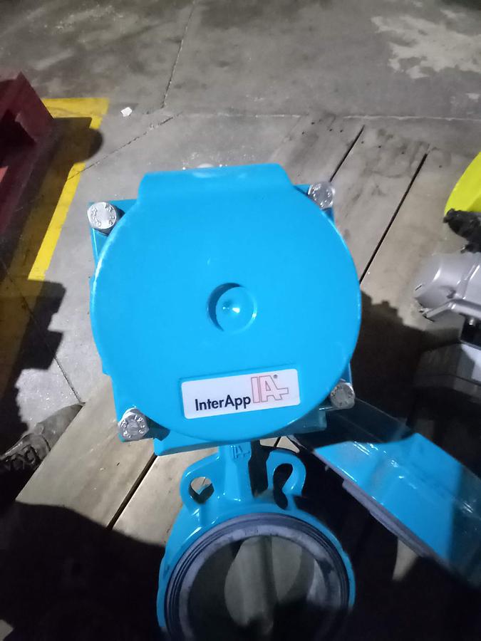 Used Valvulas Borboleta Pneumática InterApp DN-125