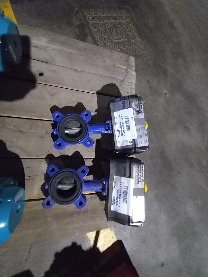 Used Valvulas Borboleta Pneumática Amir.Ksb DN-65