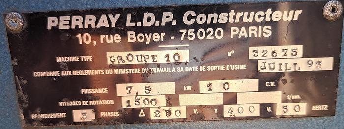 Usado Ventilador LDP 7,5 Kw