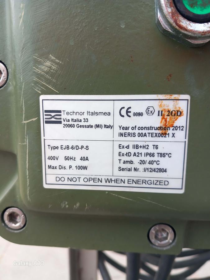 Used Motor con bomba Inoxpa SH20