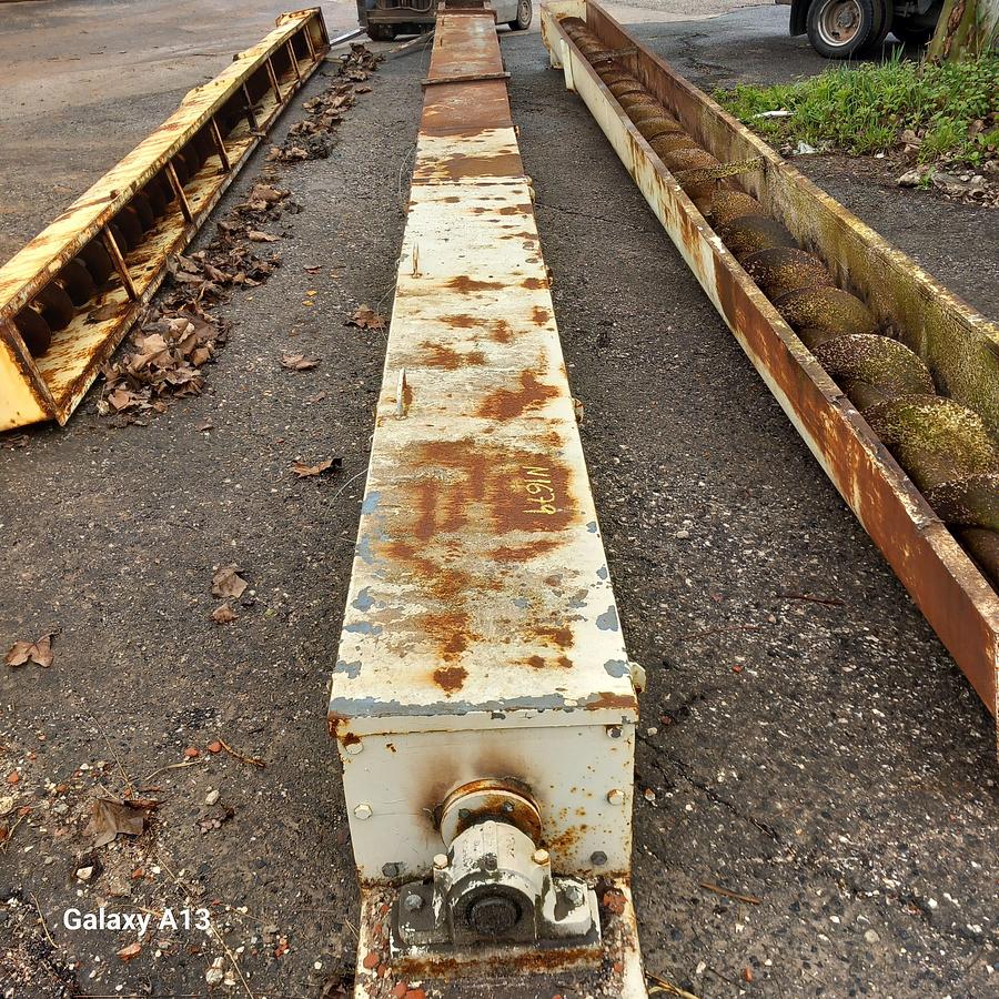 Used Transportador de rosca / sem fim com 9 metros