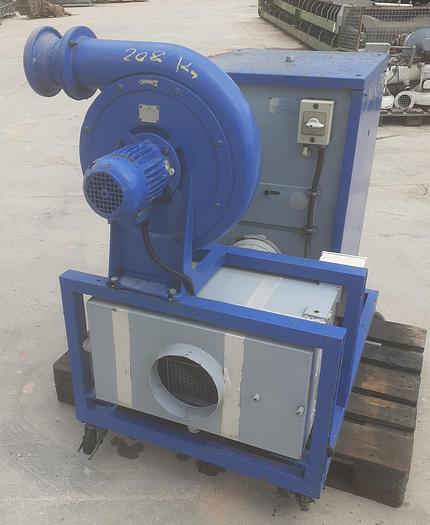 Usado Extrator de fumo / Ventilador com filtro BERNER