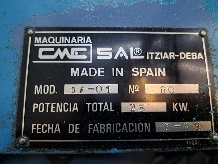 Used Fresadora CME BF01