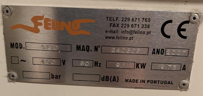 Used Amassadeira Espiral FELINO SF10