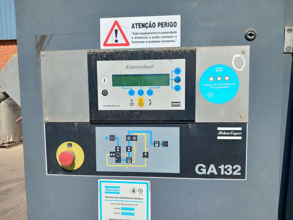 Used Compressor Atlas Copco GA132