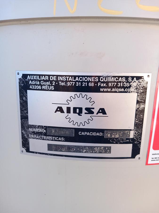 Used Deposito de plástico Eiqsa 500 litros