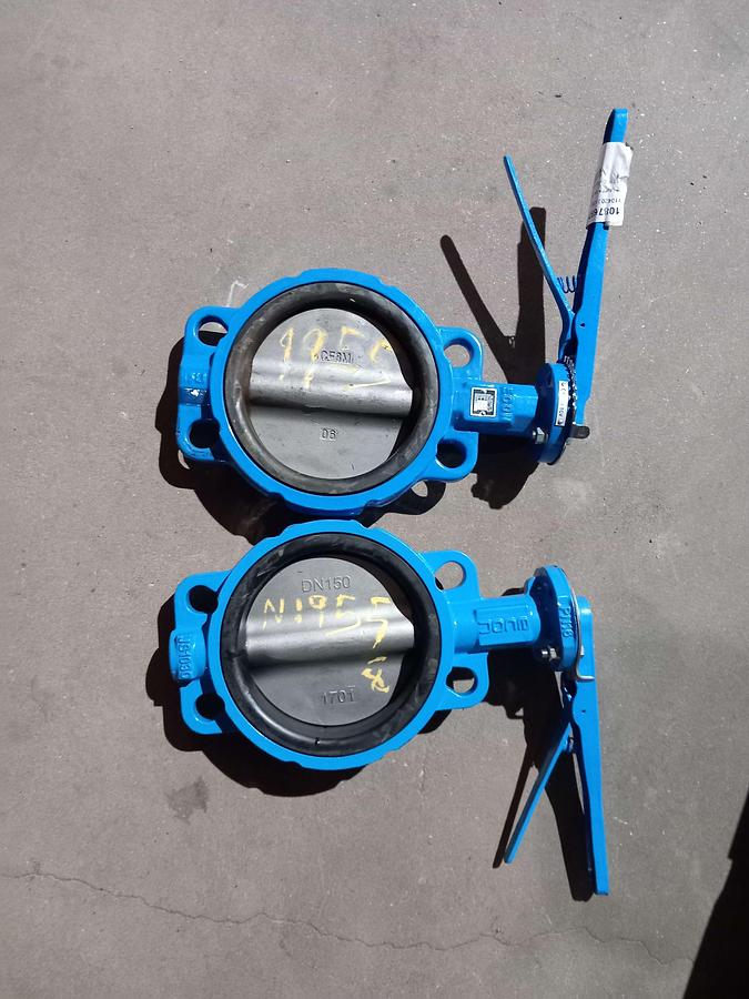 Used 2017 Valvula borboleta manual Ecom DN-150