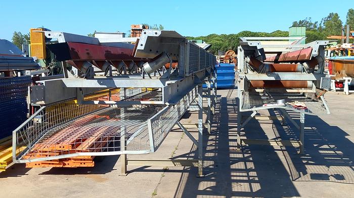 Usado Tapete transportador ARCEN de 24 metros