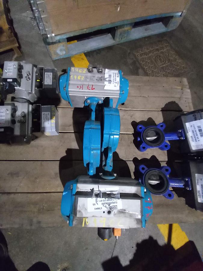 Used Valvulas Borboleta Pneumática InterApp DN-125