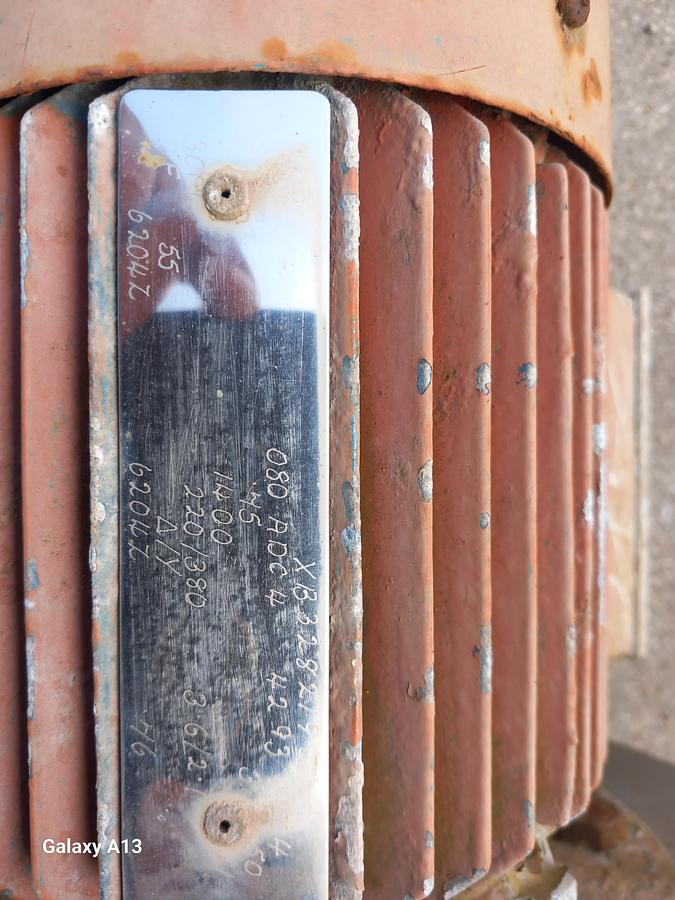 Used Motor elétrico com misturador de inox