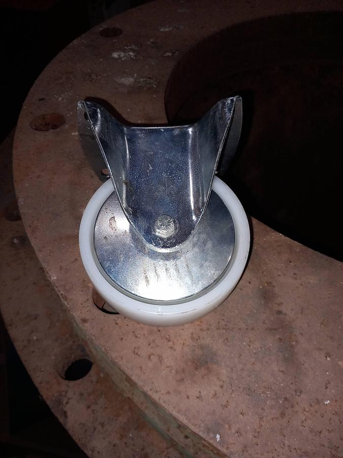 Used Rodas Tente 125/40 Brancas