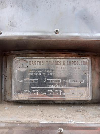 Used Depósito Inox Bastos Tavares e Lopes LDA.