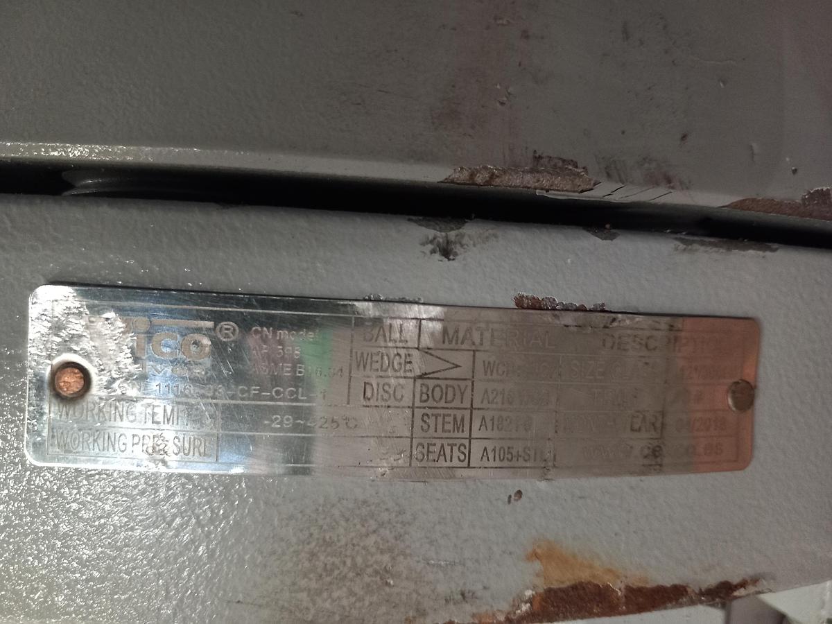 Used Valvula manual Vico