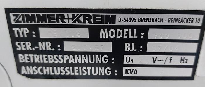 Usado Erosão ZIMMER KREIM Genius 600