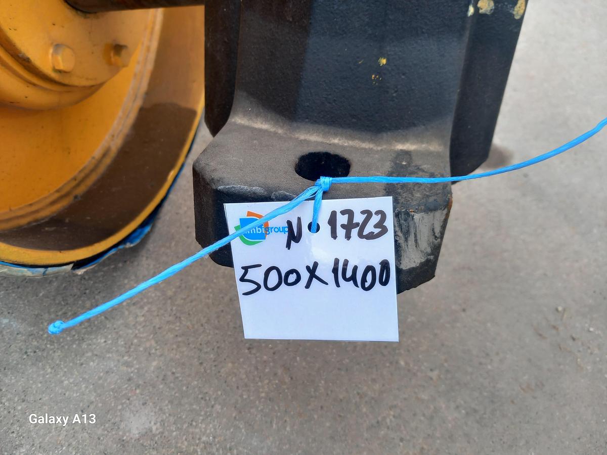 Used Tambor de acionamento com banda de rodagem lisa 500 x 1400