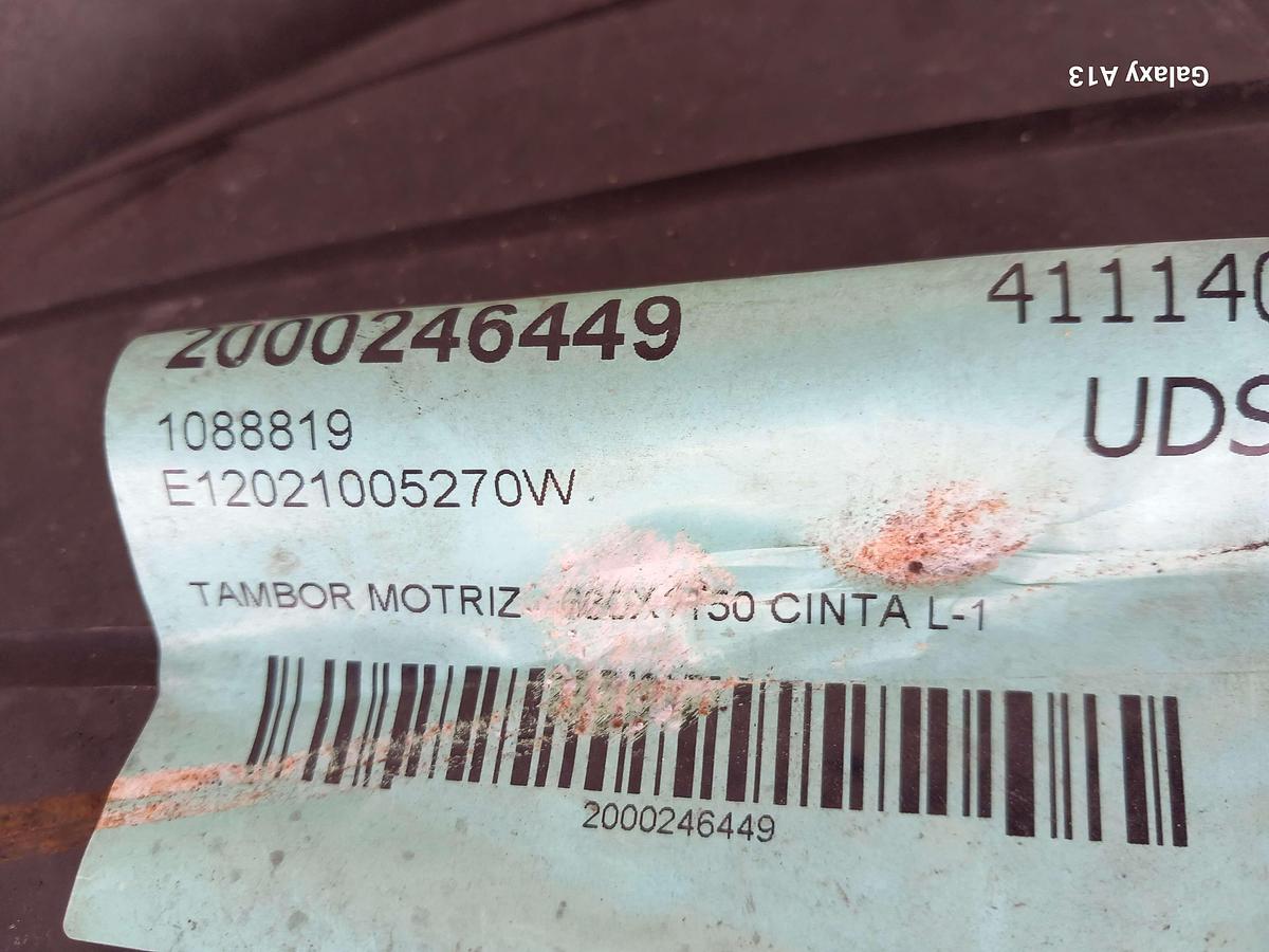 Used Tambor de acionamento emborrachado nervurado 620 x 1150 