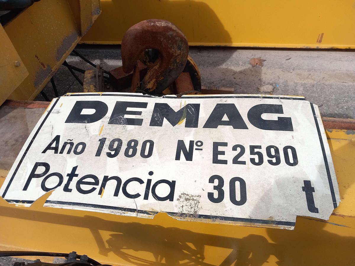Used Ponte rolante DEMAG de 30 ton, 11,5 m