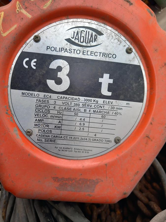 Used Guincho Jaguar 3 Tn