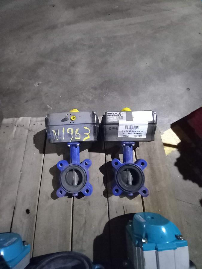 Used Valvulas Borboleta Pneumática Amir.Ksb DN-65
