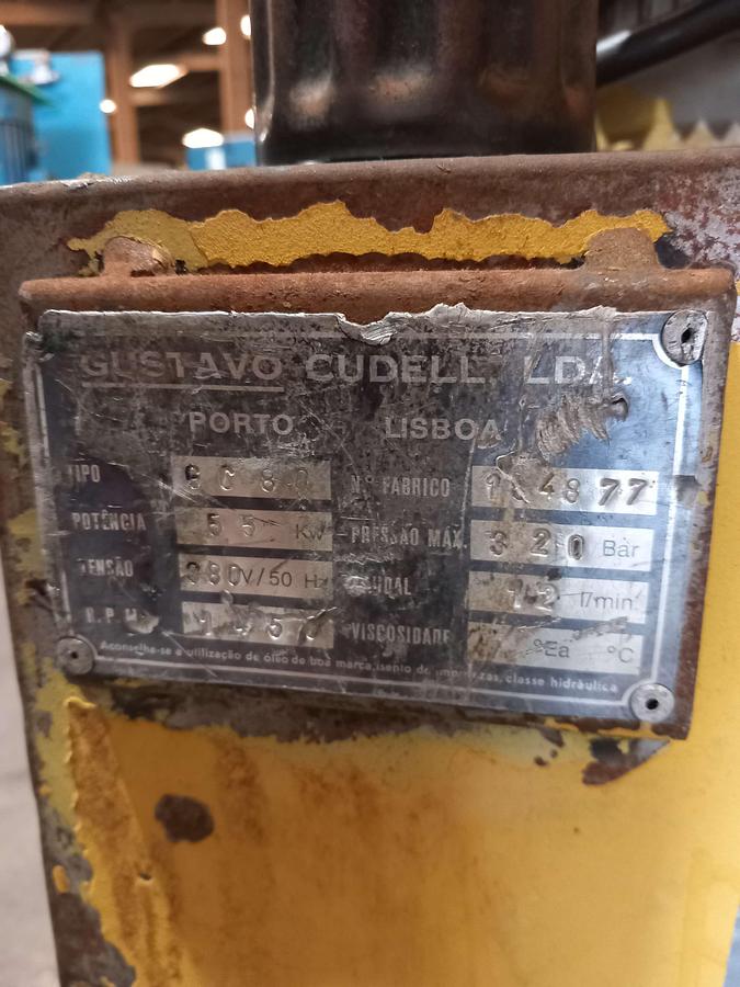 Used Centralina Hidráulica Gustavo Cudell G C 80