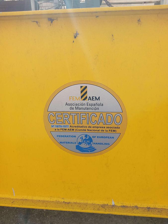 Used Ponte rolante Vicinay 15 Tn 8,60 mt