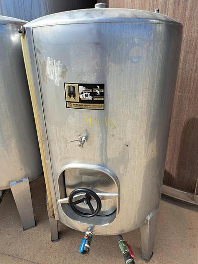 Used Reservatório de inox de 550 lt