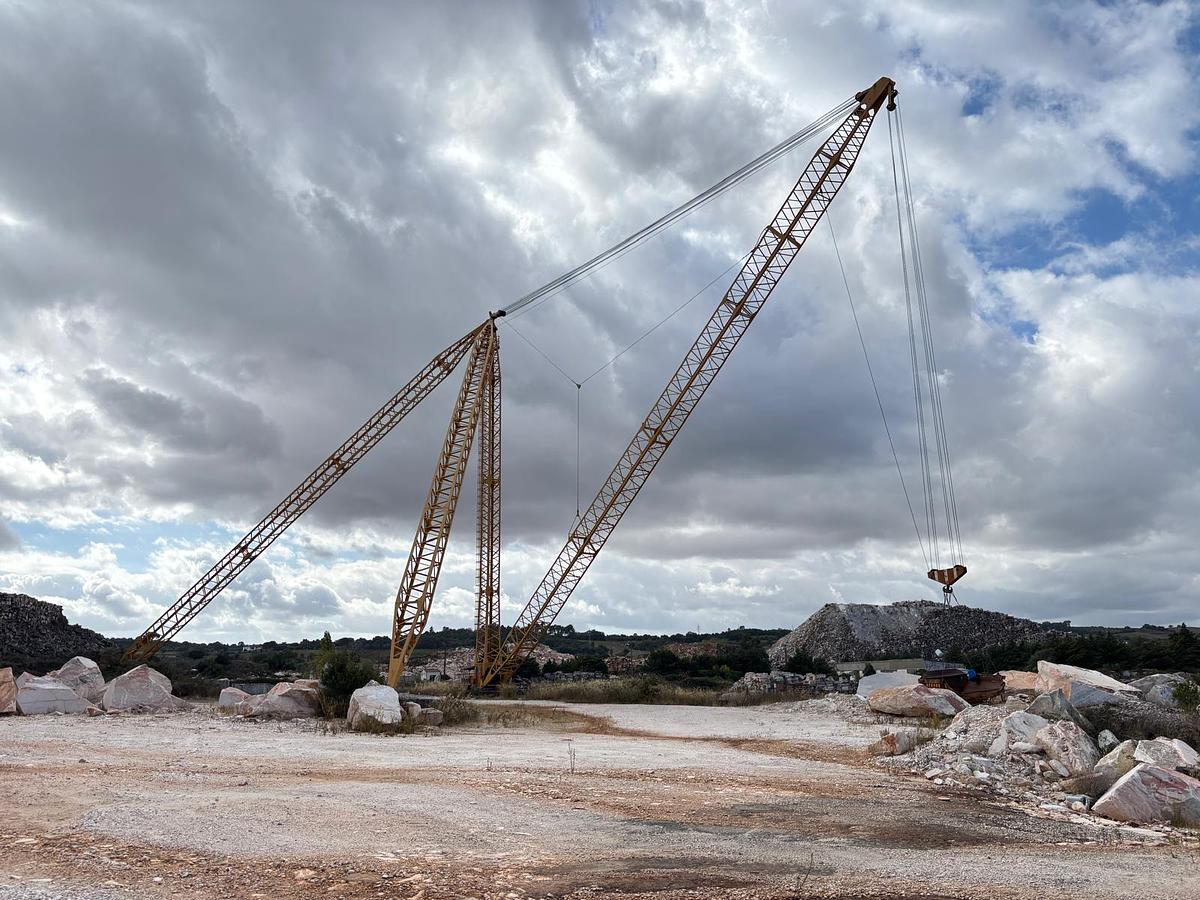 Used Grua DERRICK de 50 toneladas para pedreiras