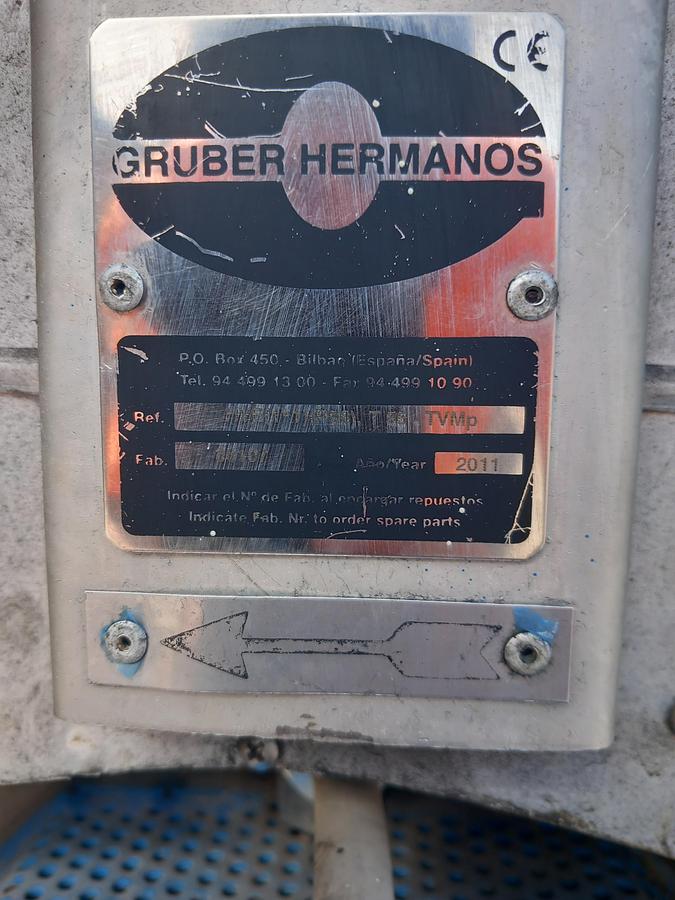 Used Ventilador Gruber Hermanos 15 Kw