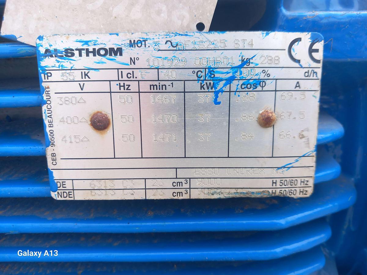 Used Motor elétrico Alsthom AF1S225 ST 4