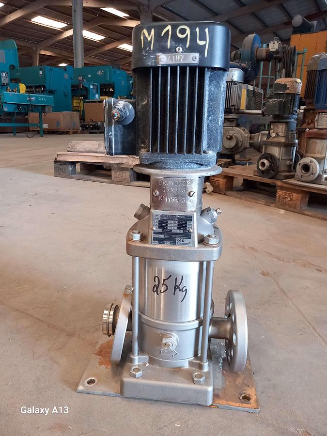 Used Motor con bomba GRUNDFOS CRN1-8-A-FGJ