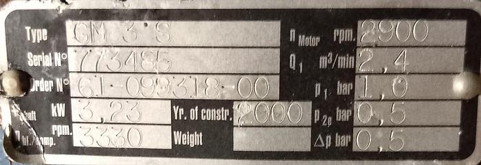 Used Bomba de vácuo de 4kw Emmerthaler Apparatebau GmbH