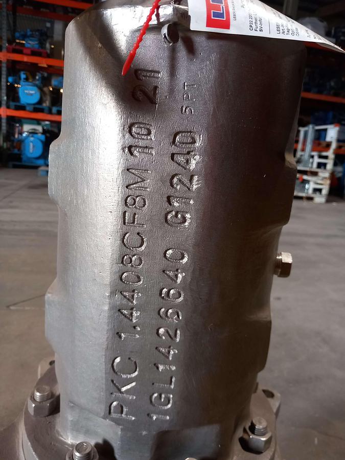 Used Valvula de segurança flangeada Leser DN100/DN150