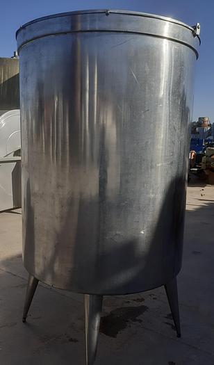 Usado Reservatório de inox de 2000 litros
