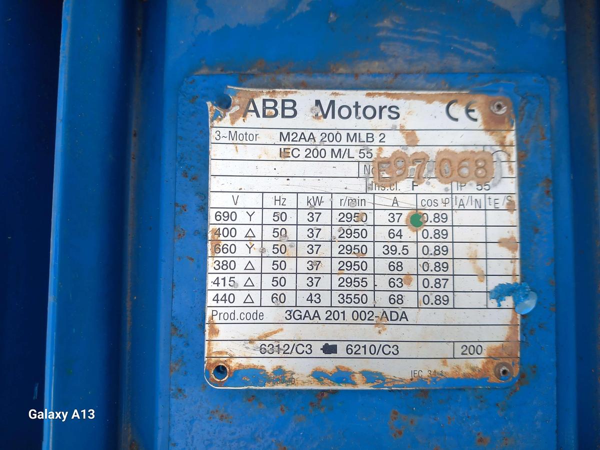 Used Motor elétrico ABB M2AA 200 MLB 2