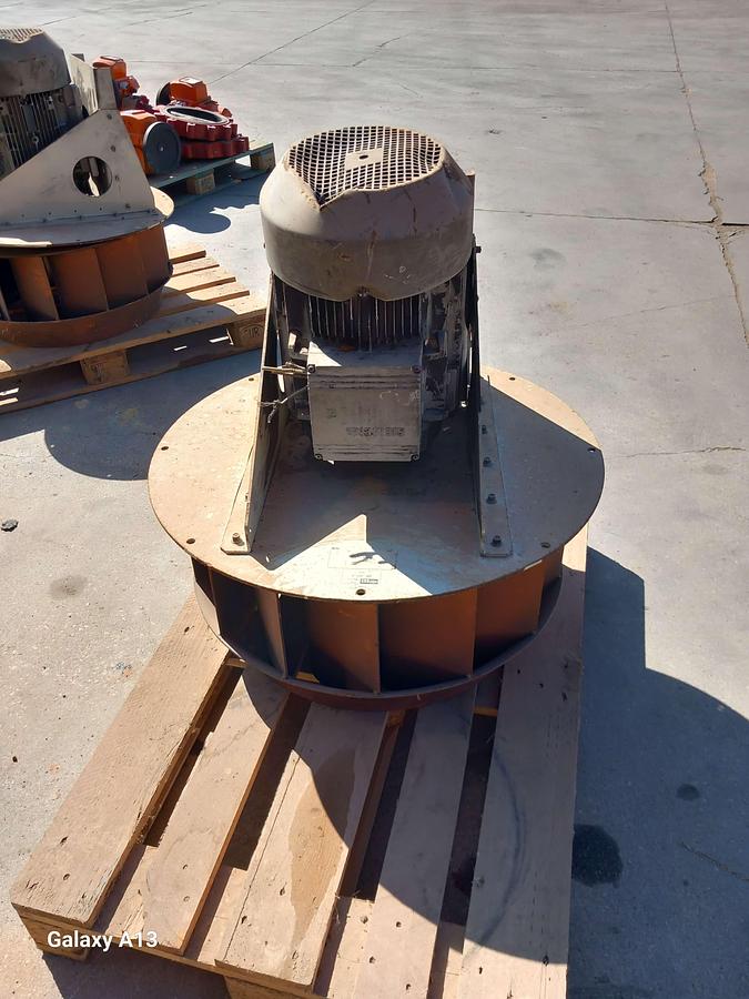 Used Ventilador Sodeca CMR-2271-4T de 11 kw