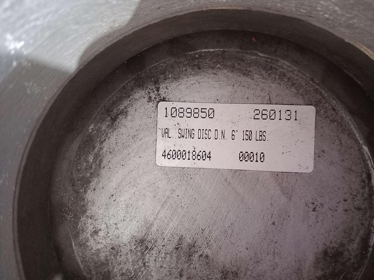 Used Válvula borbole pneumática Orbinox Swing Disc DN-150