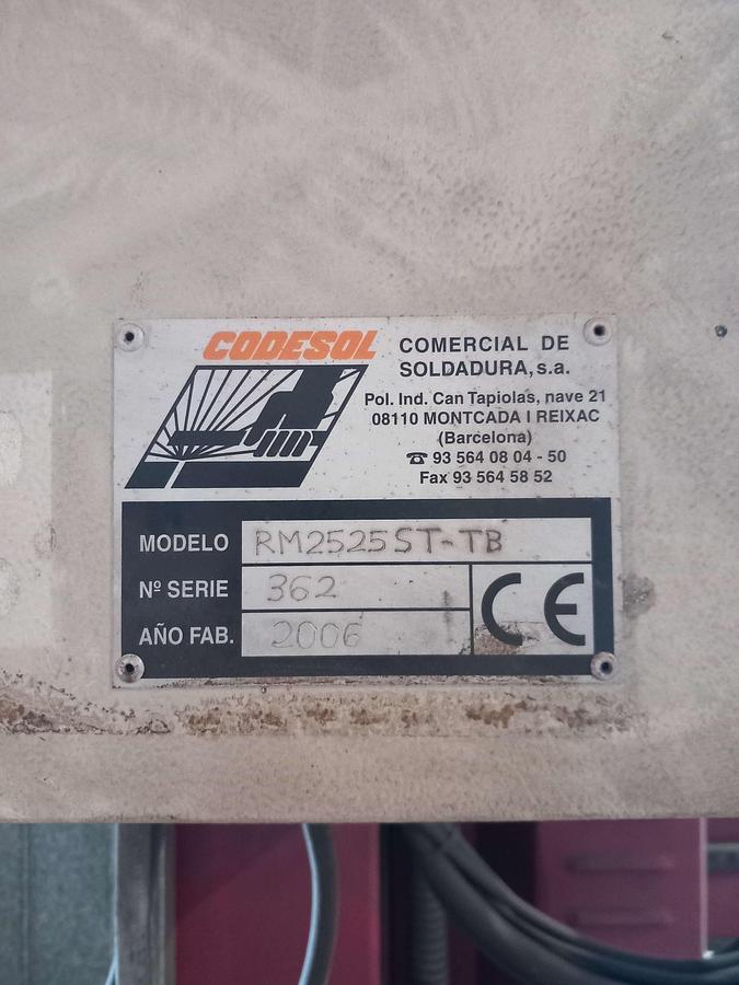 Used Braço de soldadura Codesol RM2525St-TB