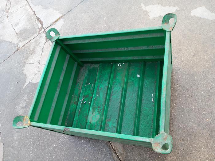 Usado Caixas/contentores metálicos de 1X0,8 metros