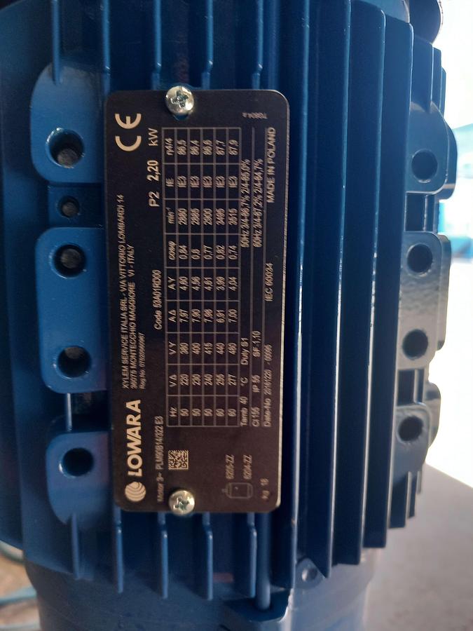 Used Motor com bomba Lowara 10SV06F022T/D