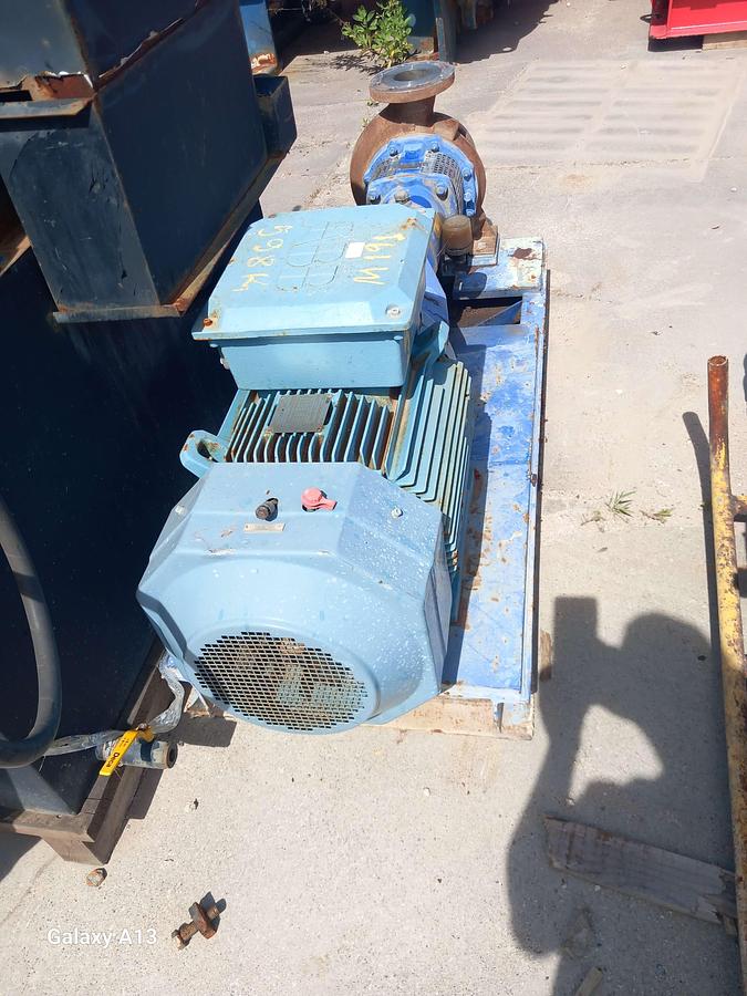 Used 2007 Motor com bomba KSB CPKN- C1 080-200
