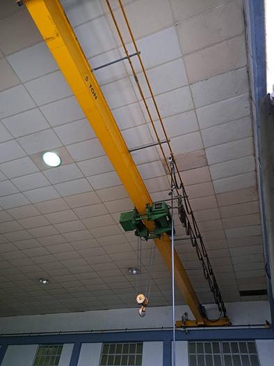 Used Ponte rolante MBM de 5 ton 15 metros