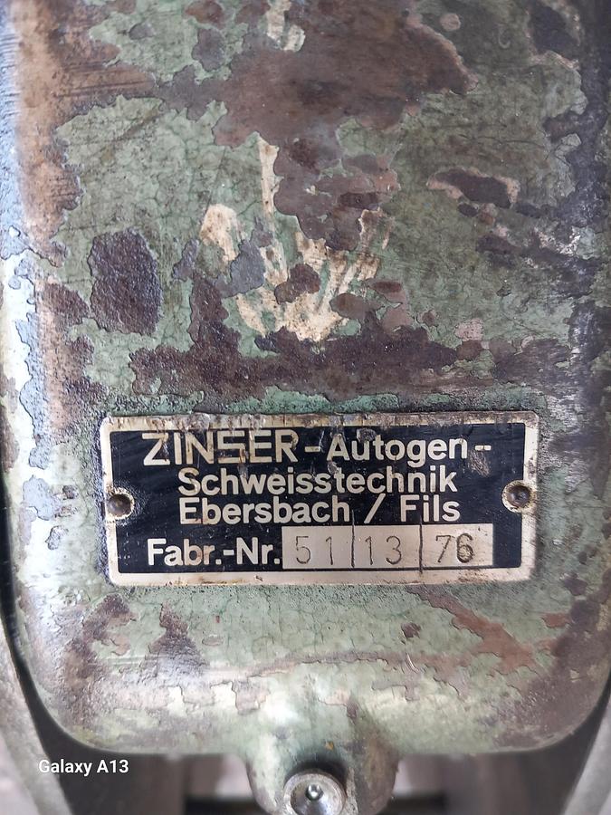 Used Máquina de corte de tubos Zinser 51/13/76