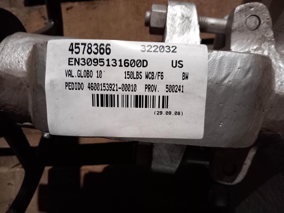 Used 2008 Valvula manual Fluval WCB DN-250