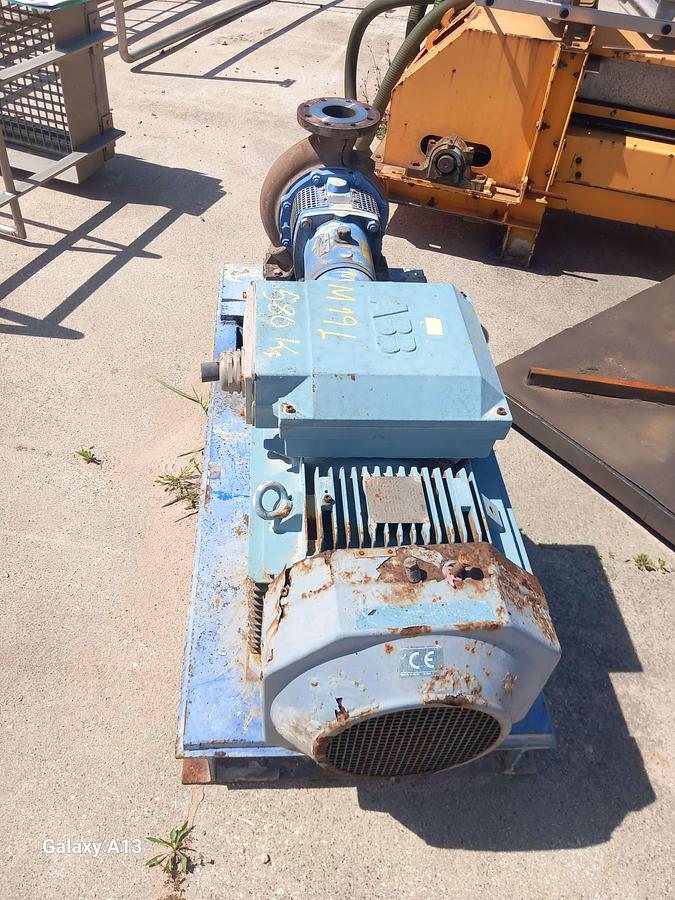 Used 2007 Motor com bomba KSB CPKN- C1 080-200