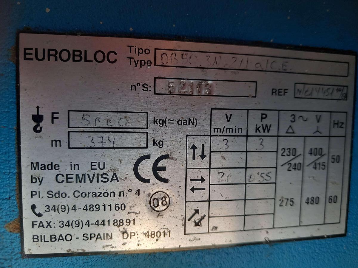 Used Guincho VICINAY 3,2 Tn