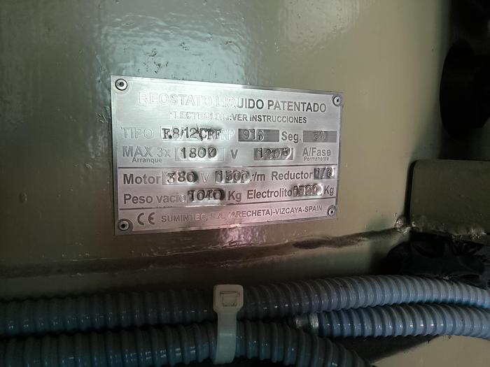 Usado Reostato líquido F8-12 CRF